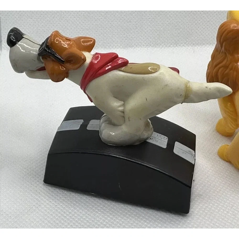 Lot of 3 Disney Dogs McDonald's Toys Vintage Lady Dodger Percy